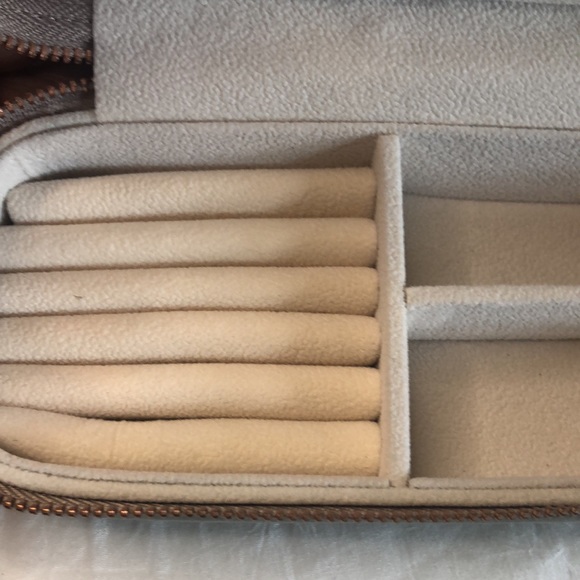 RACHEL ZOE slate gray Jewelery travel mini case. - Picture 10 of 12